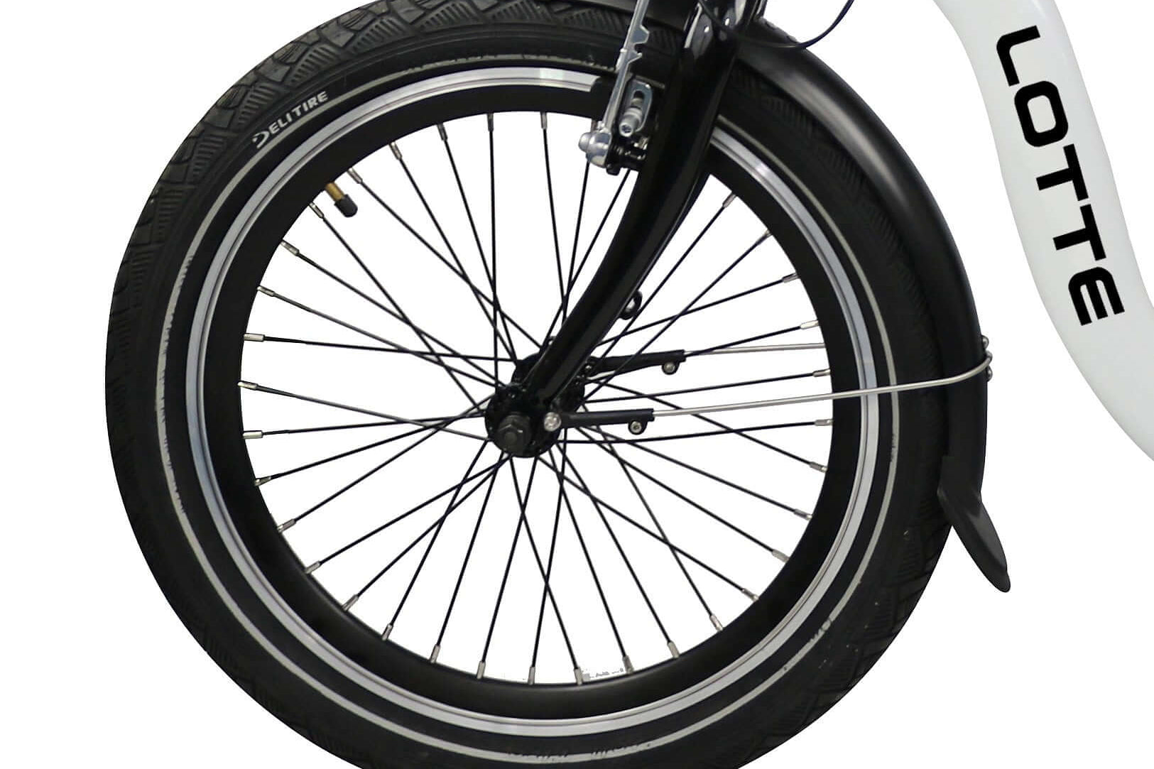 Blaupunkt Reifen (inkl. Schlauch) 20" - Hochwertiger Fahrradreifen mit Schlauch für 20-Zoll-Räder