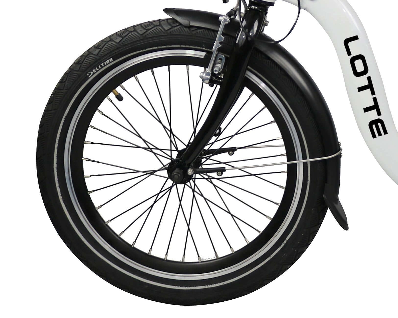 Blaupunkt Reifen (inkl. Schlauch) 20" - Hochwertiger Fahrradreifen mit Schlauch für 20-Zoll-Räder