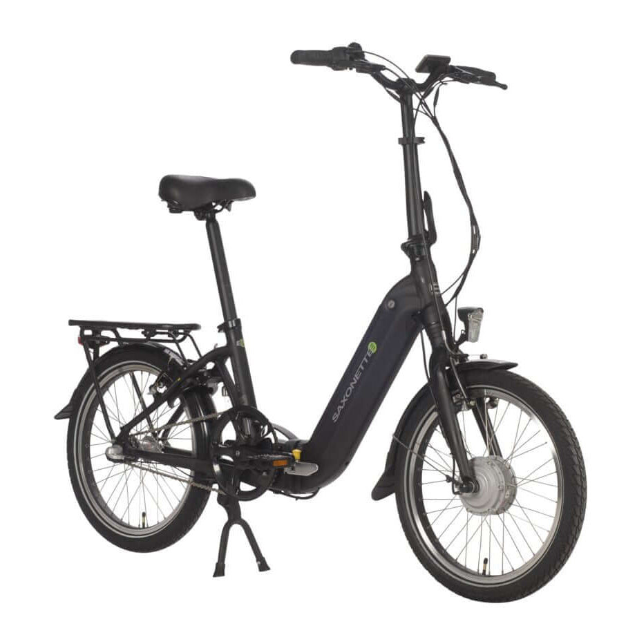 Direktansicht des Saxonette Compact Comfort Plus 2.0 Falt-E-Bikes