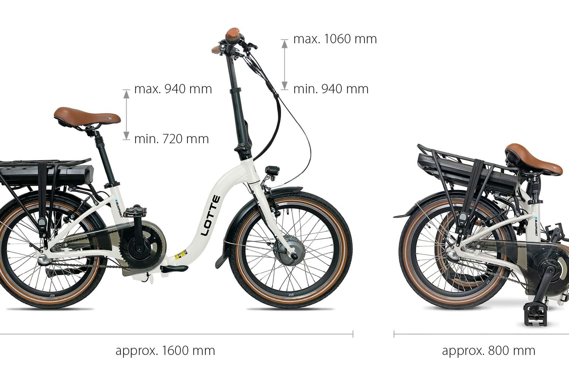 Blaupunkt Lotte E-Bike - Elegantes und robustes E-Bike für jede Fahrt