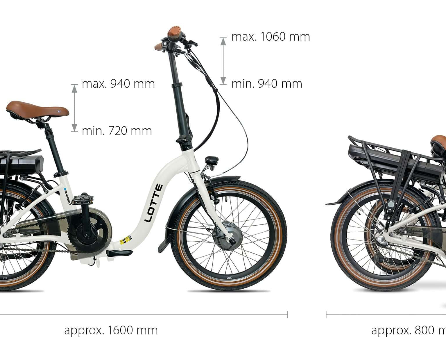 Blaupunkt Lotte E-Bike - Elegantes und robustes E-Bike für jede Fahrt