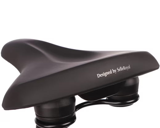 Sattelansicht des Saxonette Comfort Sport EASY E-Bikes