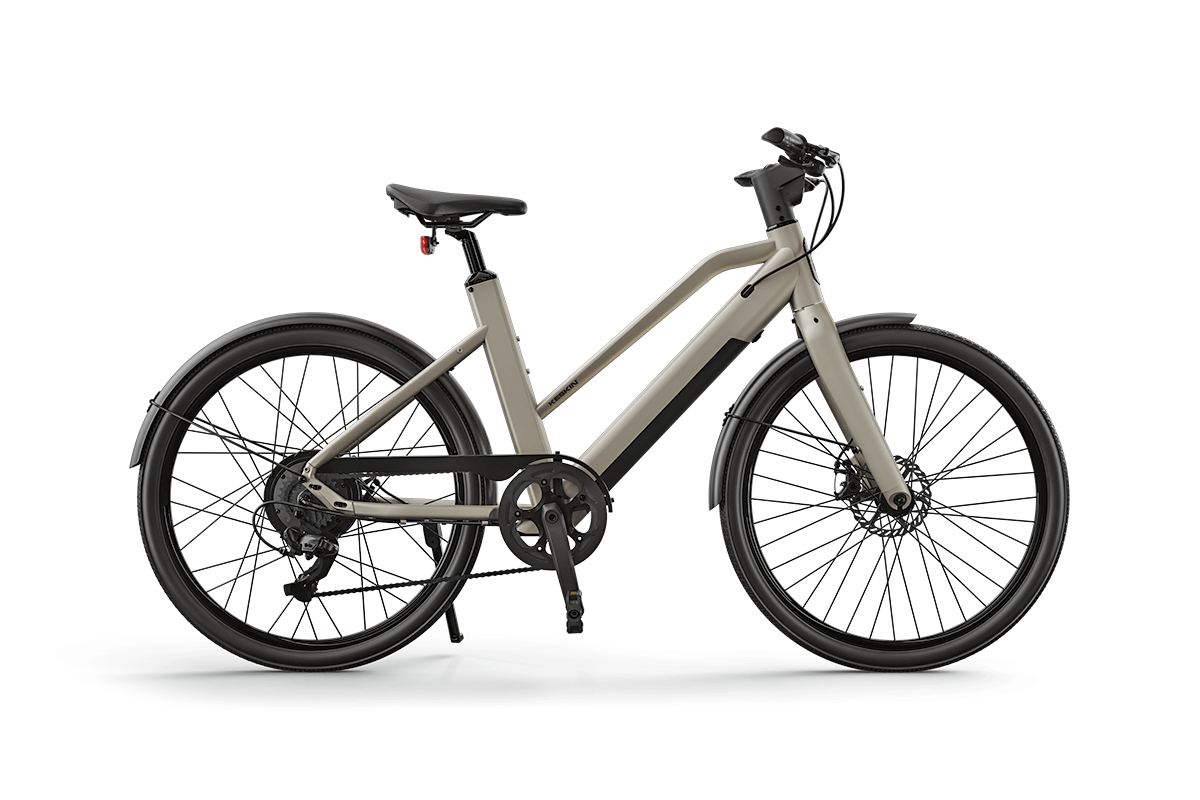 Keskin E-Bike cBike 1V in modern design, ideal für städtische Mobilität und umweltfreundliches Fahren.