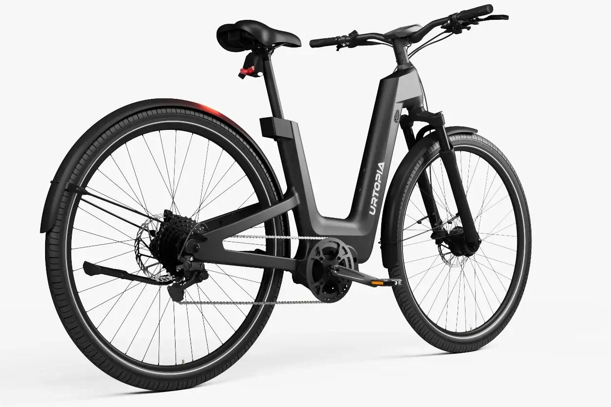 Urtopia Fusion E-SUV, Schrägansicht, ideal für urbane und geländetaugliche Fahrten