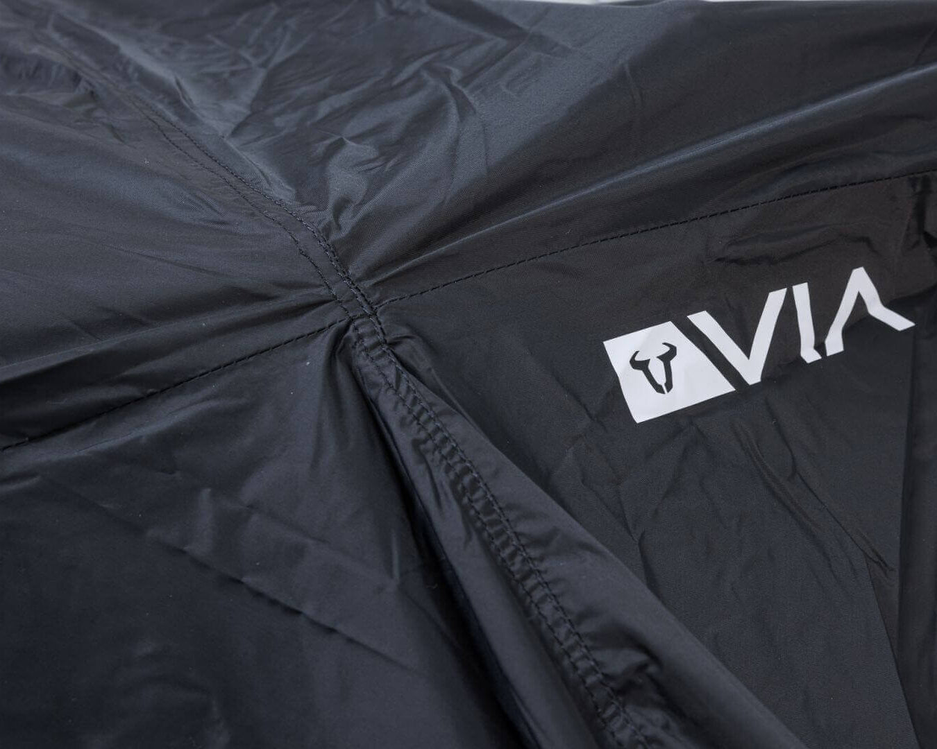 VIA Radgarage mit Logo – langlebiger Schutz vor Regen, Staub und Schmutz