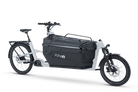 VIA Cargo E-Lastenrad für Transport mit großem Stauraum und robuster Bauweise.