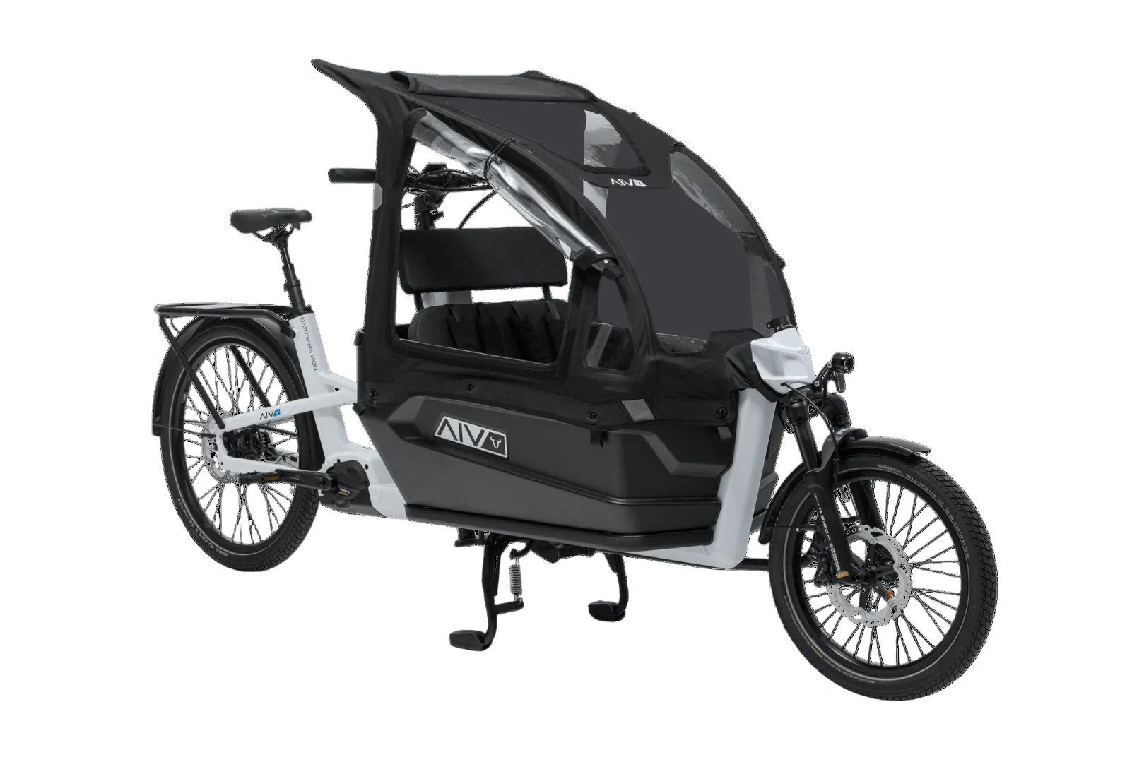 VIA Family E-Lastenrad für Familien mit Komfort, sicher und ideal für den Stadtverkehr.