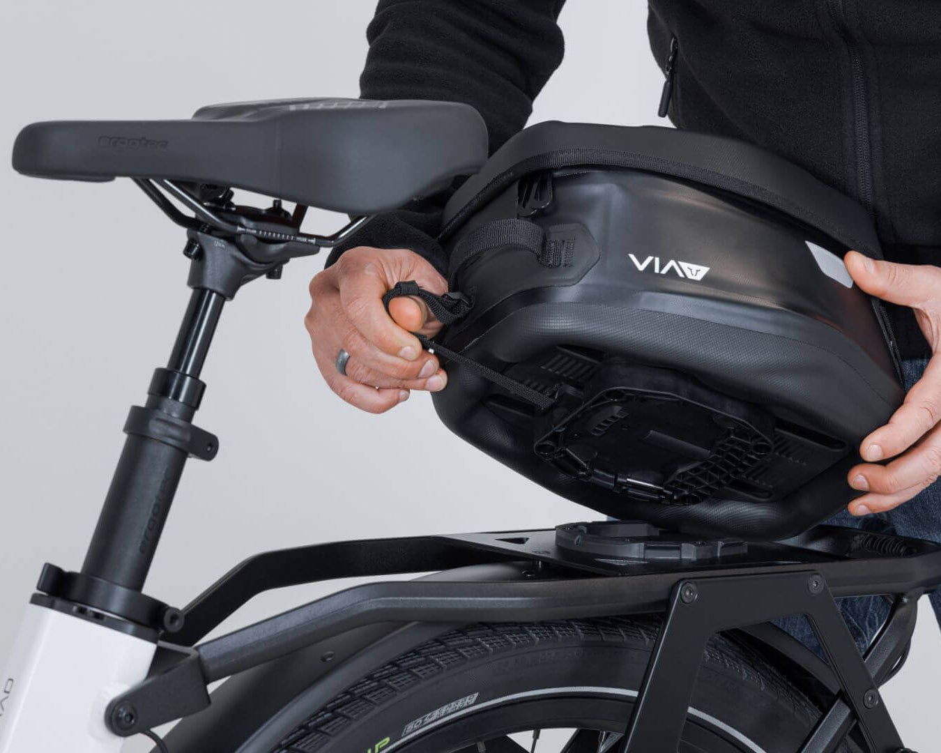 Montage der VIA Hecktasche Yukon WP – einfache Handhabung und sicherer Halt