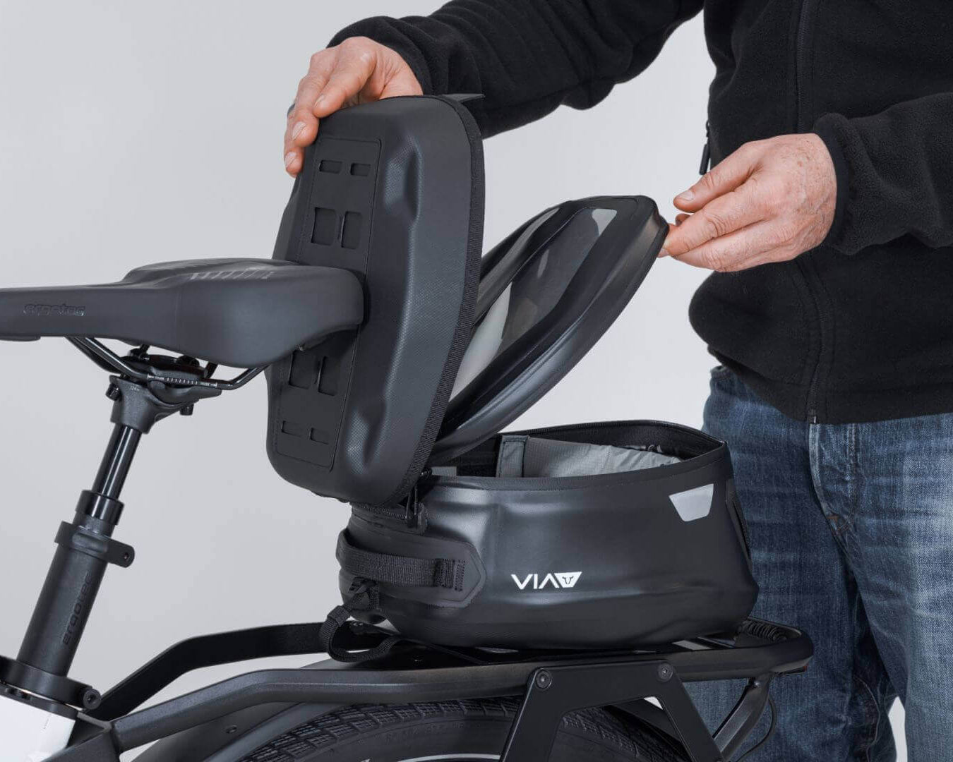 VIA Hecktasche Yukon WP in der Anwendung – praktische Nutzung am E-Bike