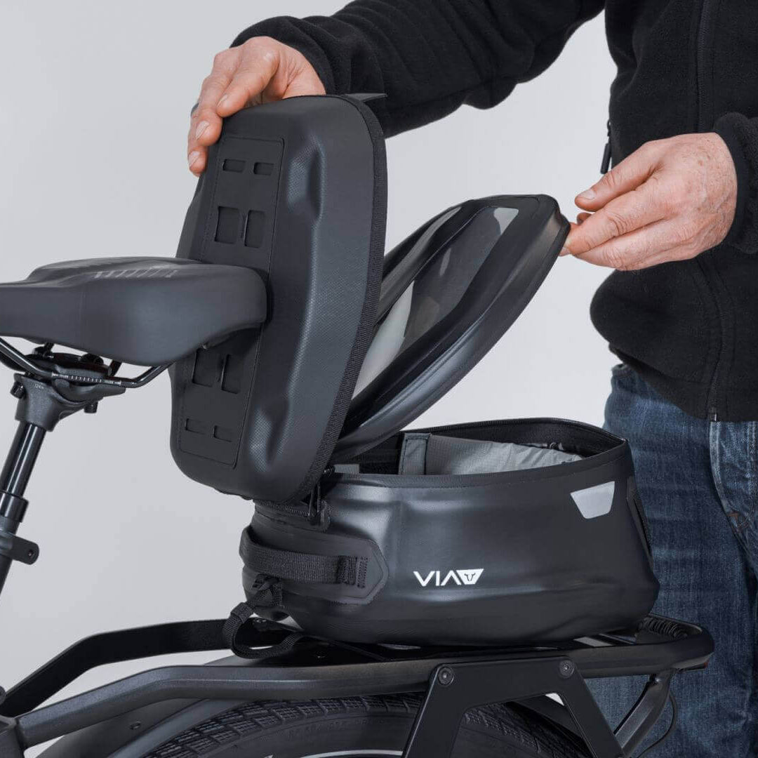VIA Hecktasche Yukon WP in der Anwendung – praktische Nutzung am E-Bike