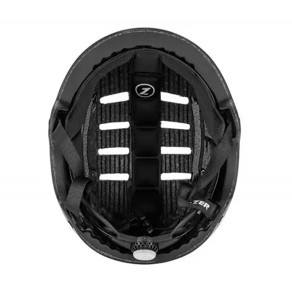 Vorderansicht des Lazer Armor 2.0 E-Bike Helms, zeigt das minimalistische Design mit glatten Oberflächen