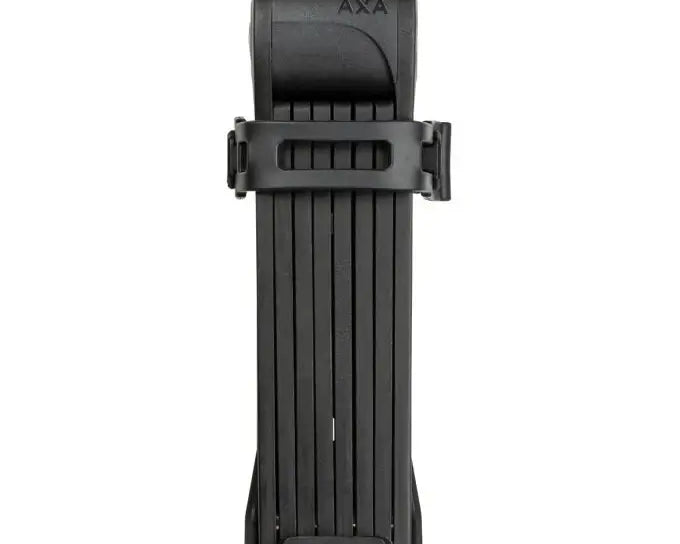 AXA Fold Lite 100 Faltschloss, stilvolles und leichtes Faltschloss für Fahrradsicherheit, Schwarz.