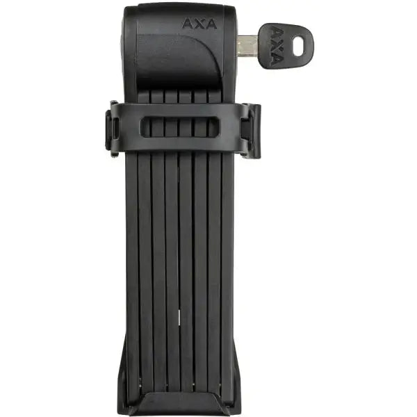 AXA Fold Lite 100 Faltschloss in Schwarz, leichtes und sicheres Fahrradschloss, ideal für täglichen Gebrauch.