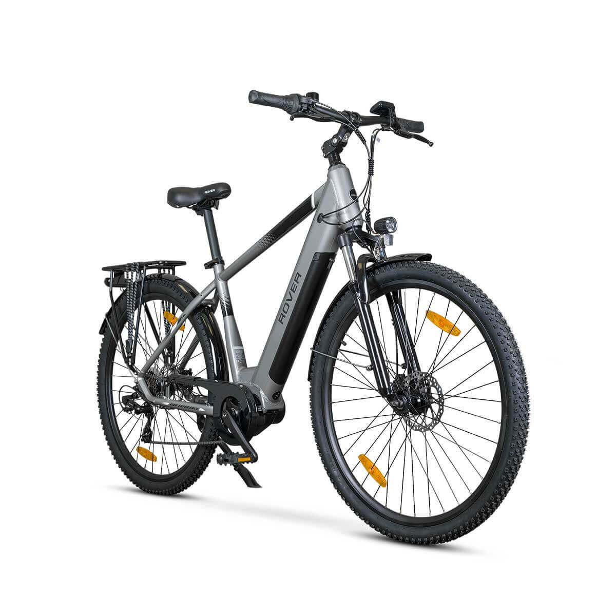 ROVER Trekking E-Bike TMM 709 mit Bafang Mittelmotor, modernes Design für längere Touren und steile Anstiege.