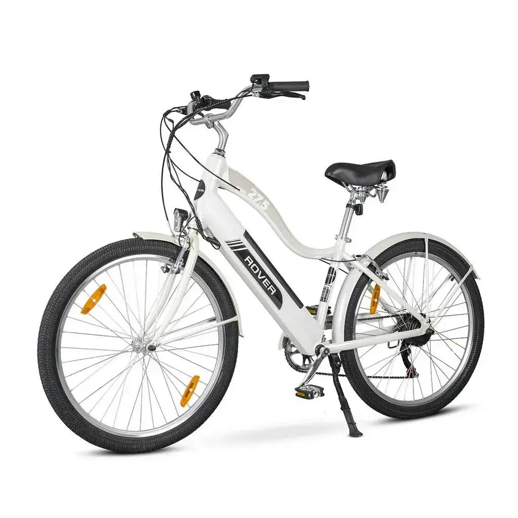 ROVER Cruise E-Bike CLR 707, Gesamtansicht mit Elektromotor und Touring-Ausstattung.