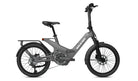 Berlin Bike 2GO E-Bike, Seitenansicht in Grau mit kompaktem und faltbarem Design, ideal für städtische Mobilität