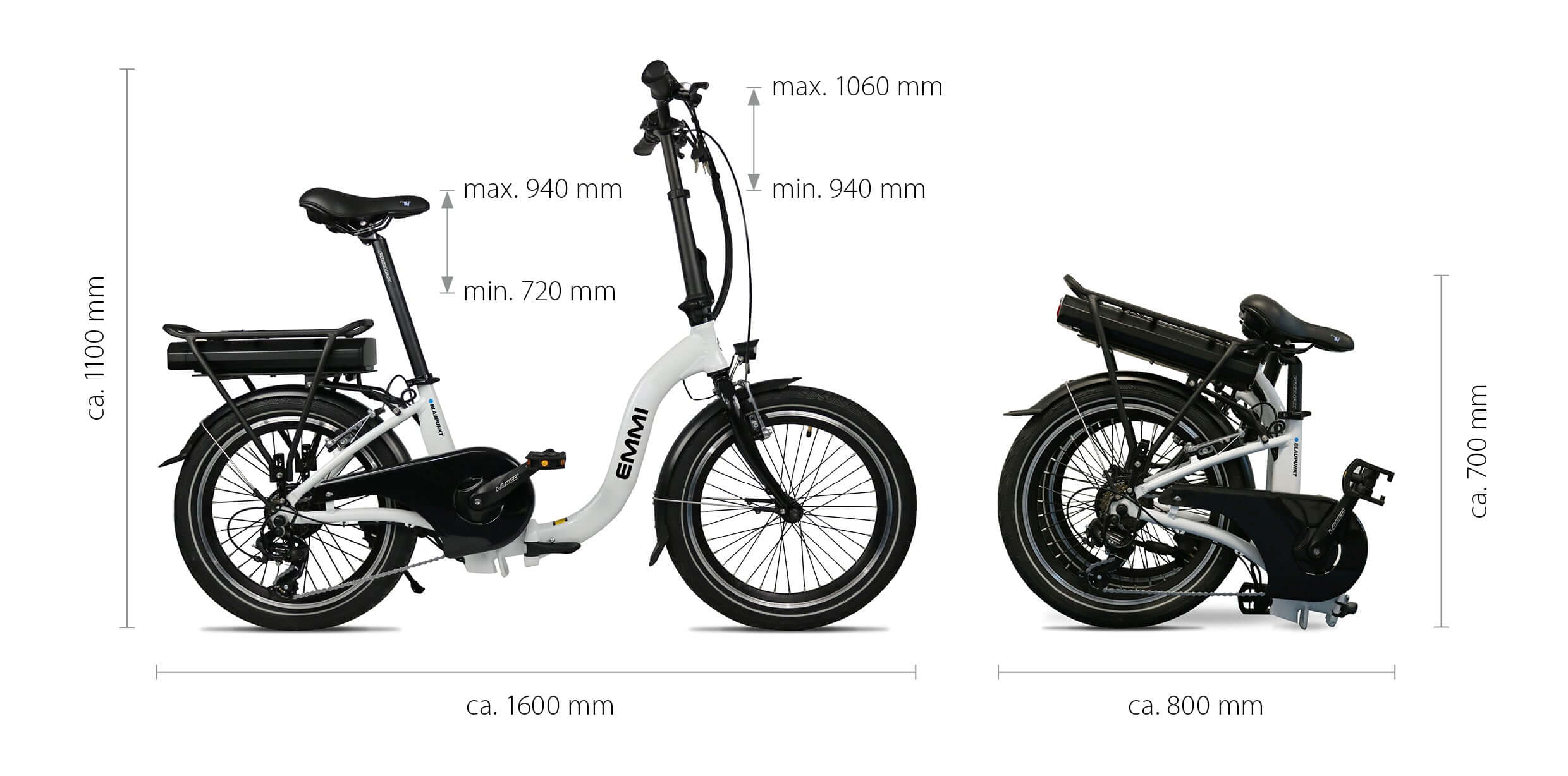 Blaupunkt Emmi E-Bike - Elegantes und leistungsstarkes E-Bike für den Alltag