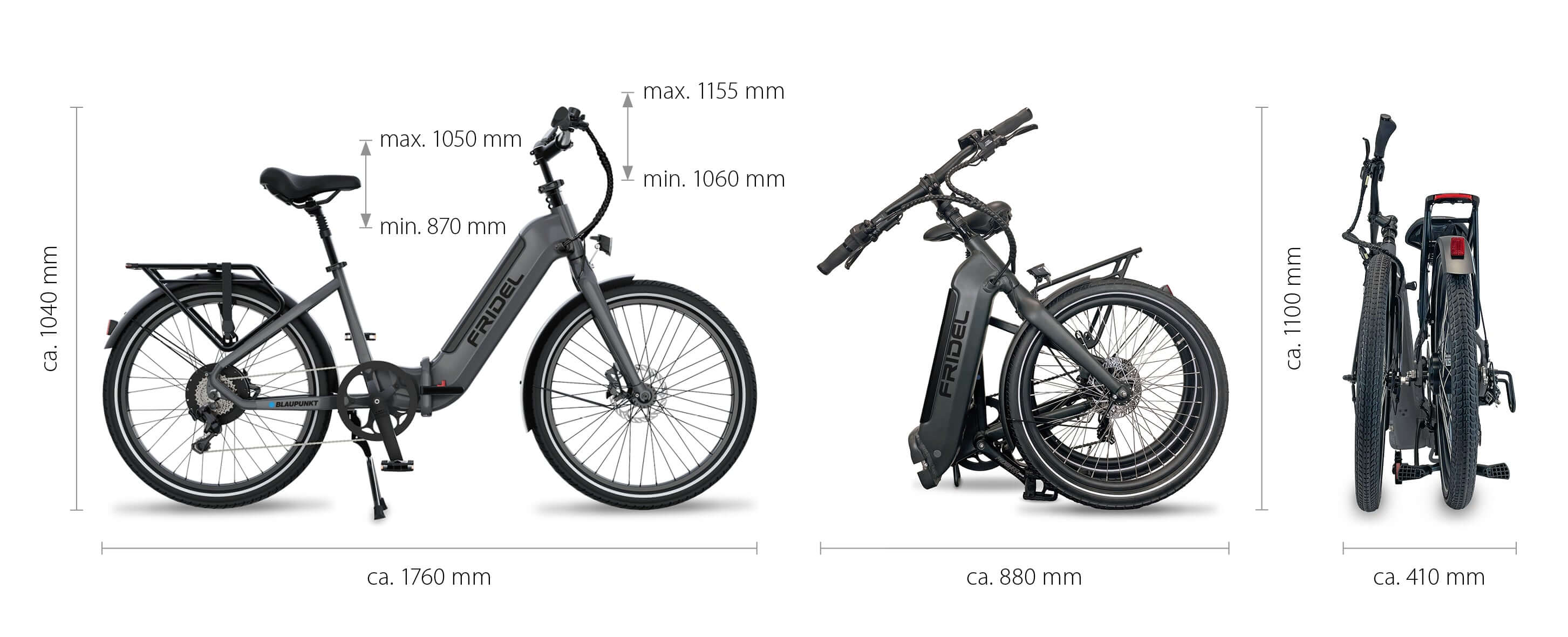 Blaupunkt Fridel E-Bike - Komfortables und zuverlässiges E-Bike für jeden Tag