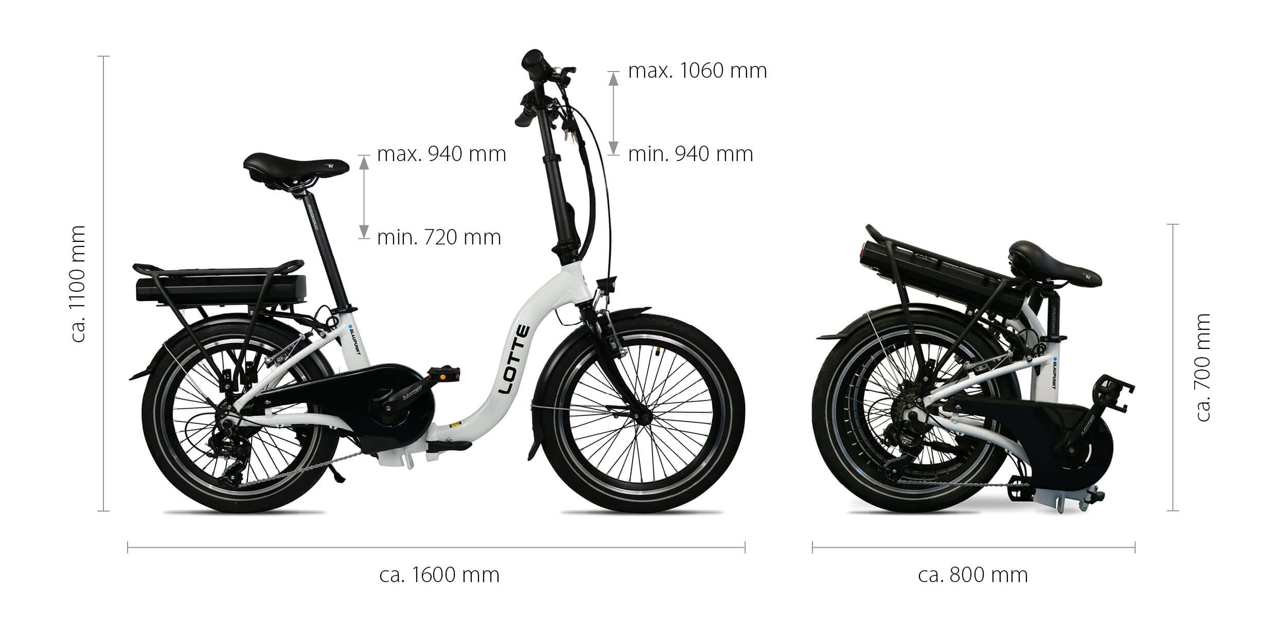 Blaupunkt Lotte E-Bike - Elegantes und robustes E-Bike für jede Fahrt