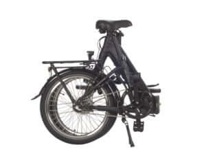 Gefaltetes Saxonette Compact Comfort Plus 2.0 Falt-E-Bike für einfachen Transport 