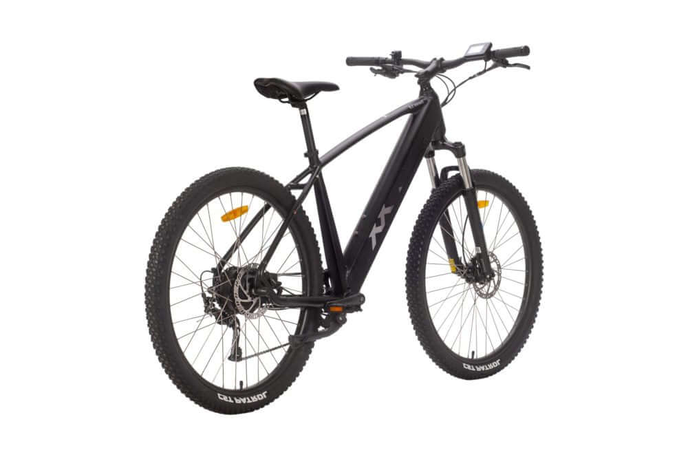 Saxxx Everest 5.0 E-Mountainbike in Schwarz, ideal für Trails und Abenteuer, 250 W Motor, vollmontiert geliefert.