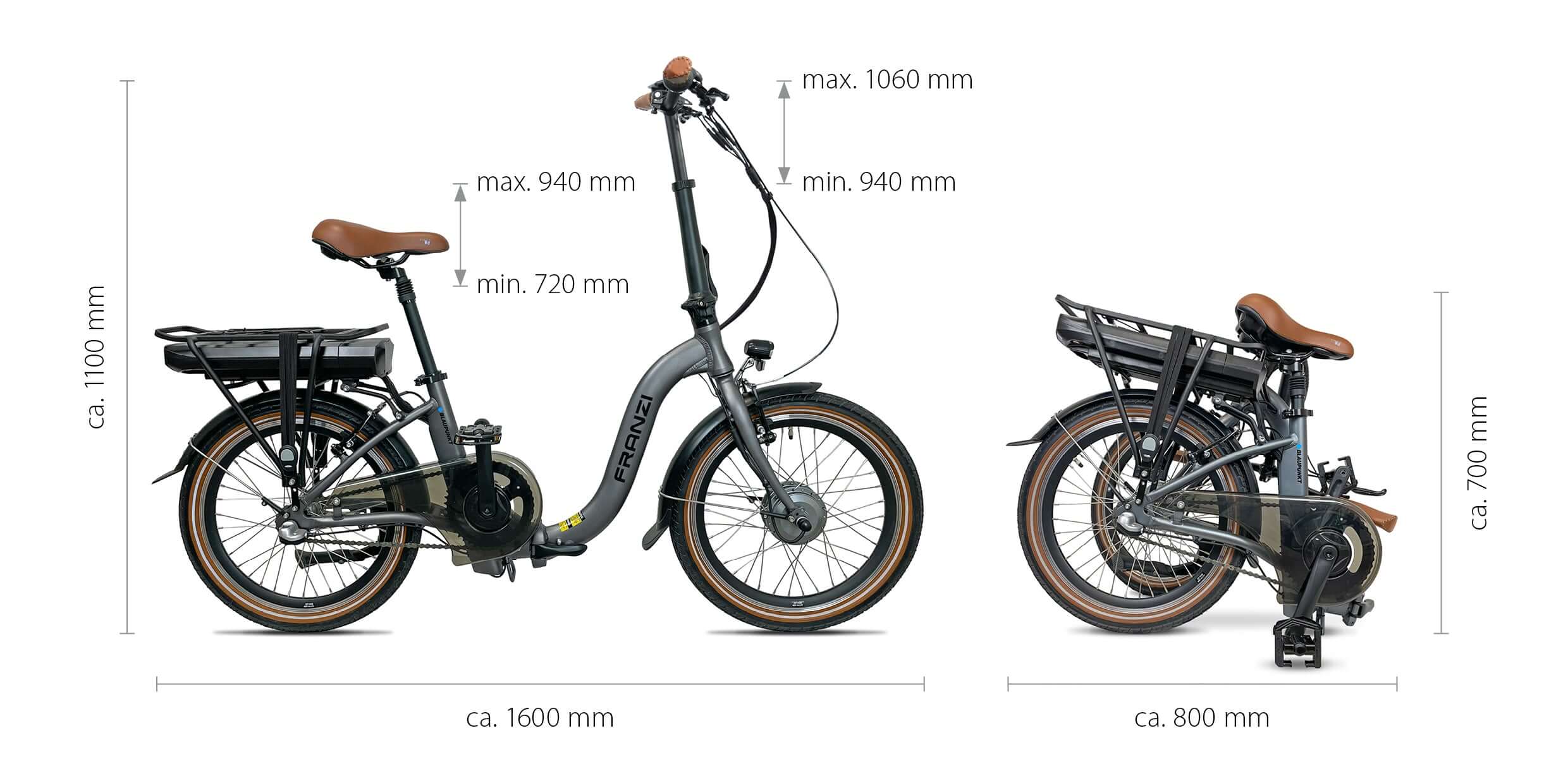 Blaupunkt Franzi E-Bike - Stilvolles und leistungsstarkes E-Bike für den Alltag