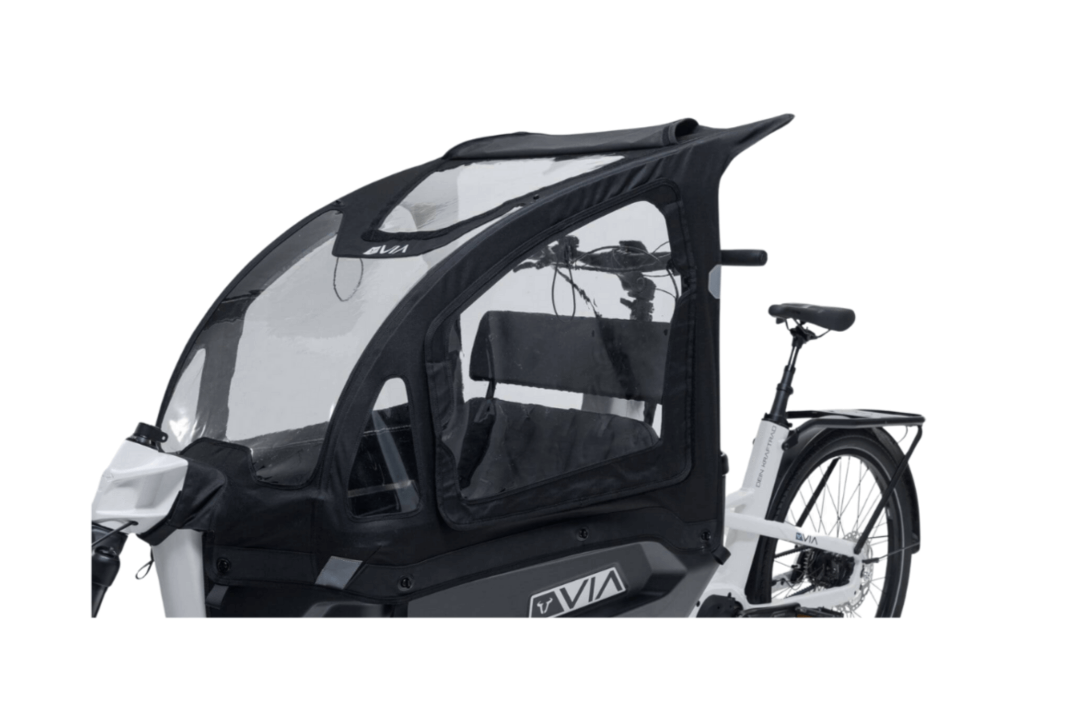 VIA Regenverdeck – wetterfester Regenschutz für E-Lastenräder