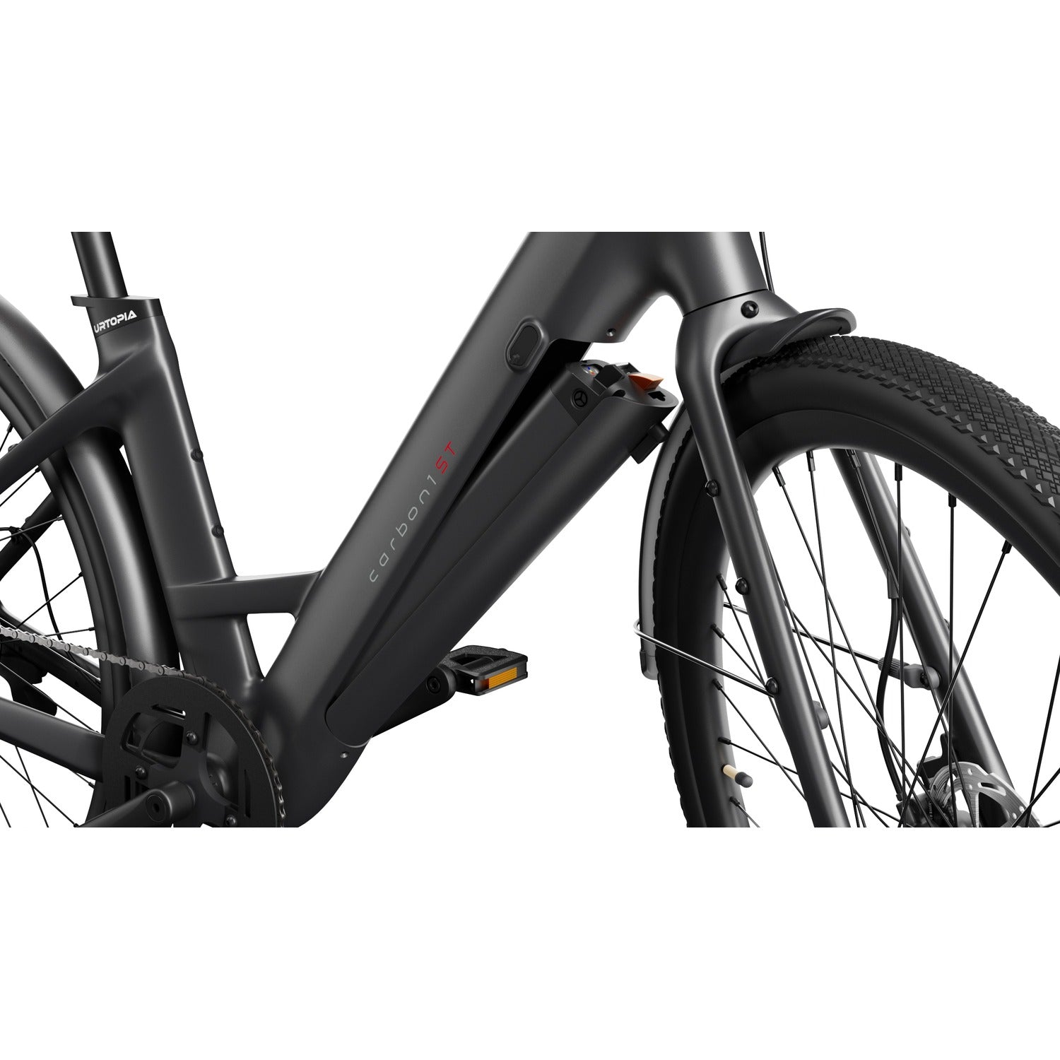 Entnehmbarer Samsung-Akku des Urtopia Carbon 1 ST