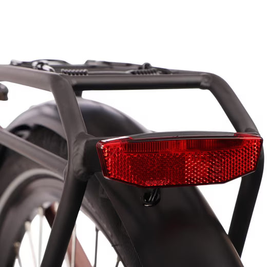 Rücklicht am Gepäckträger des Saxonette Comfort Sport EASY E-Bikes