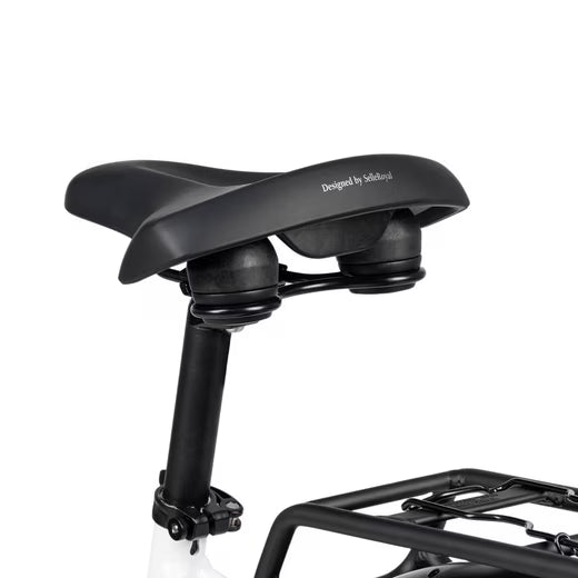 Sattelansicht des Saxxx Comfort Sport EASY mit Sattelstütze