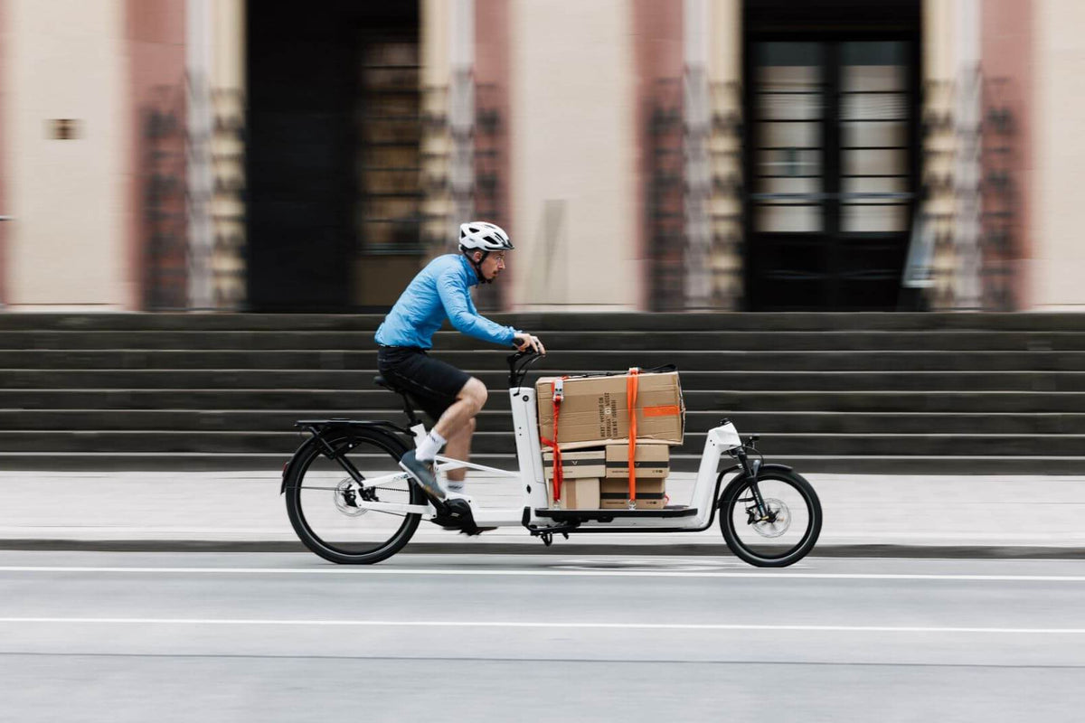 VIA Cargobike Lasten-E-Bike für Firmenflotten und Pendler-Lösungen