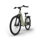 Berlin Bike SUV E-Bike, Frontansicht in olivgrün mit breiten Reifen und sportlichem Look