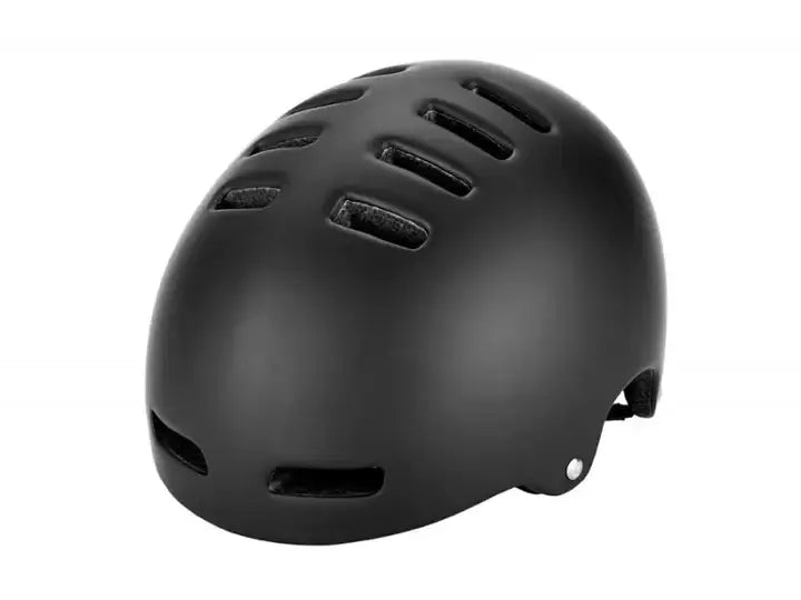 Lazer Armor 2.0 E-Bike Helm in Schwarz, schräg von hinten mit Belüftungsschlitzen für optimale Luftzirkulation