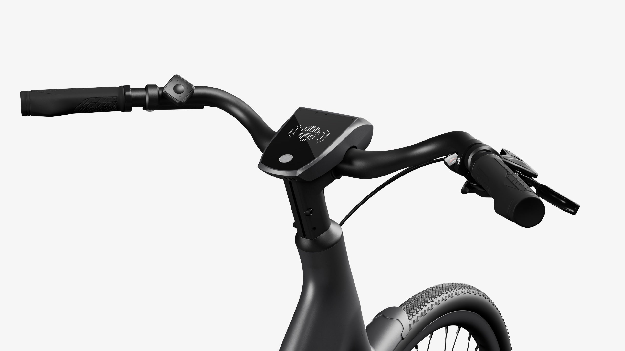 Smartbar-Lenker des Urtopia Carbon 1 ST mit integriertem Display