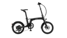 Urtopia Carbon Fold 2 in Schwarz, Seitenansicht des ultraleichten Carbon-Faltrads